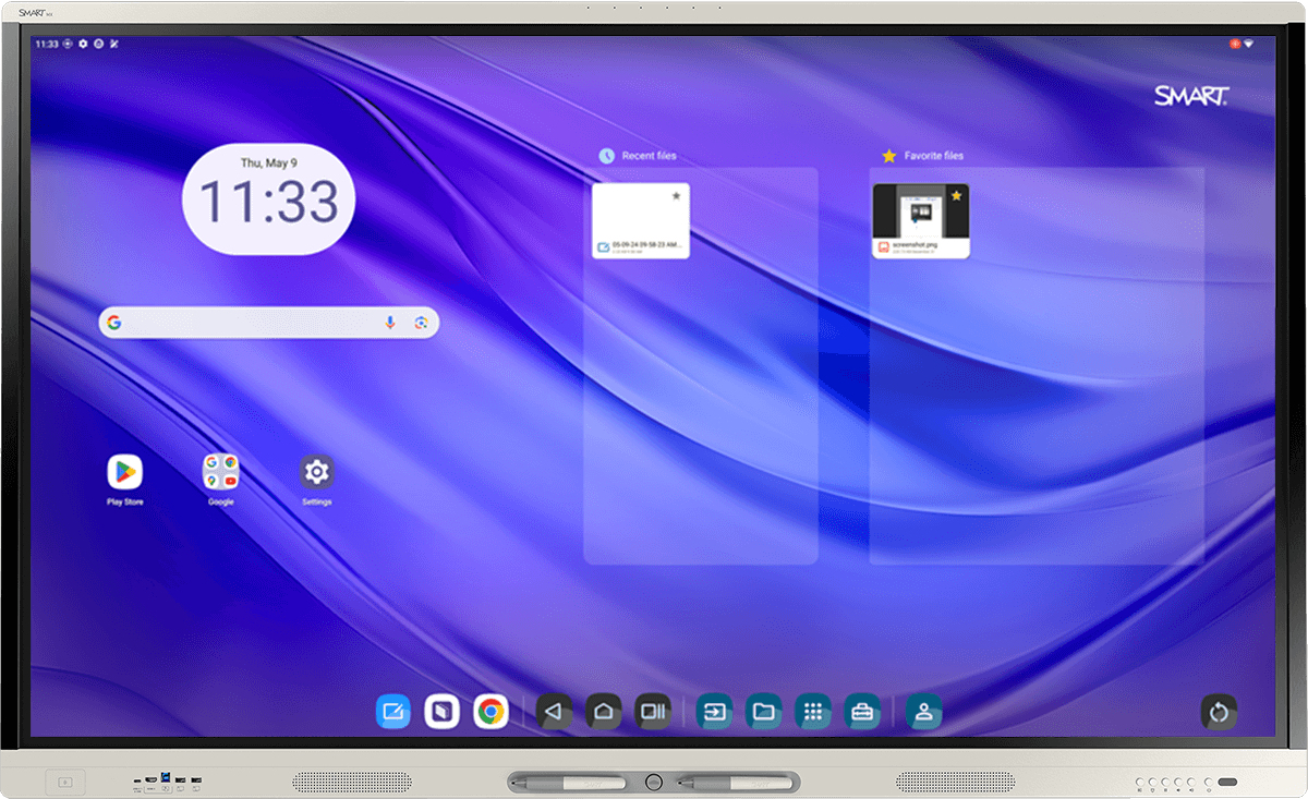 SMART Technologies SBID-MX275-V5-PW Board Pro Interactive Display with iQ